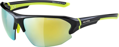 Купить очки alpina lyron hr black-neon yellow gloss/yellow mirror cat.3 в Калуге