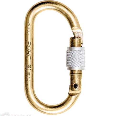  Карабин Ринг сталь овал (keylock) 3000 (3шт) в Калуге  