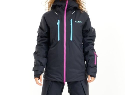 Куртка горнолыжная Dragonfly утепленная Gravity Premium Woman Black-Pink в Калуге