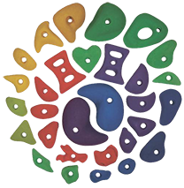  Комплект зацепок скалолазных Венто (50шт) в Калуге  