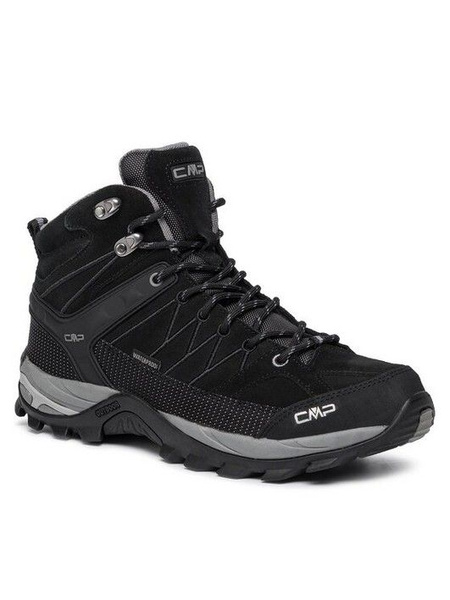 Купить полуботинки cmp rigel mid trekking shoe wp черный в Калуге