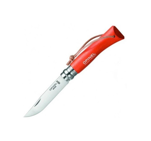 Нож Opinel №8 Trekking н/с, красный 001705