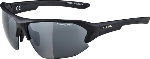 Купить очки alpina lyron hr black matt/black mirror cat.3 в Калуге
