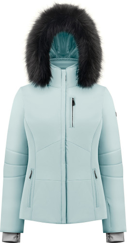 Куртка горнолыжная Poivre Blanc с иск.мехом W24-0802-WO/A голубой в Калуге