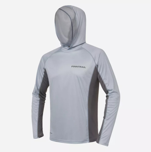 Лонгслив Finntrail мужской Wave Big Logo 6614 Grey в Калуге