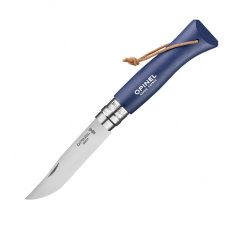 Нож Opinel №8 Trekking н/с, синий 002212