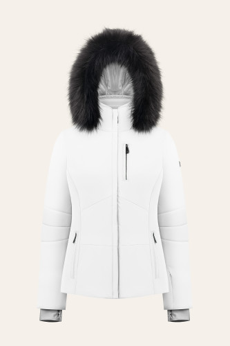 Куртка горнолыжная Poivre Blanc с иск.мехом W24-0800-WO/A белый в Калуге