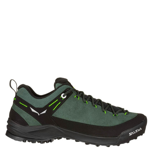 Купить ботинки salewa ms wildfire leather raw green/black в Калуге