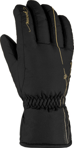 Перчатки Reusch Yana Black/Gold в Калуге