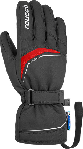 Перчатки Reusch Primus R-Tex XT Black/Fire Red в Калуге