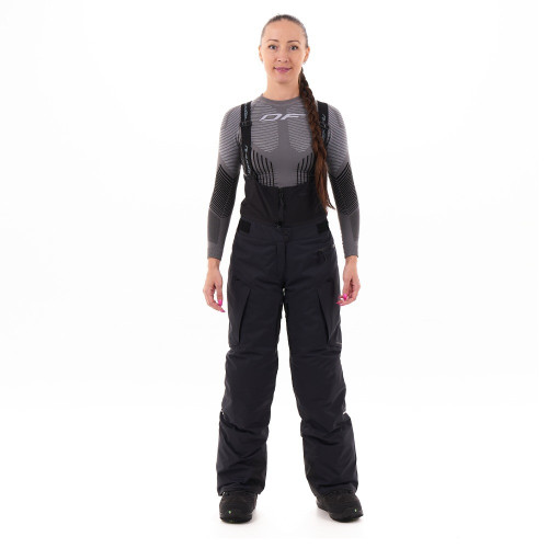 Штаны горнолыжные утепленные Dragonfly Gravity Premium Woman Black 2023 в Калуге