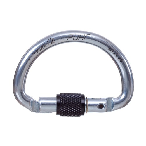  Карабин Ринг сталь полукруглый (keylock) 2500 в Калуге  