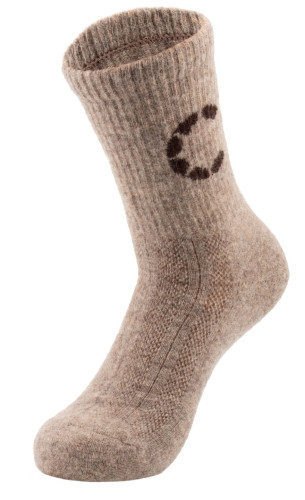 Купить Носки Следопыт Organic wool socks YAK,natural brown в Калуге