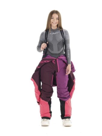 Комбинезон сноубордический Dragonfly Premium Woman Purple&Brown в Калуге