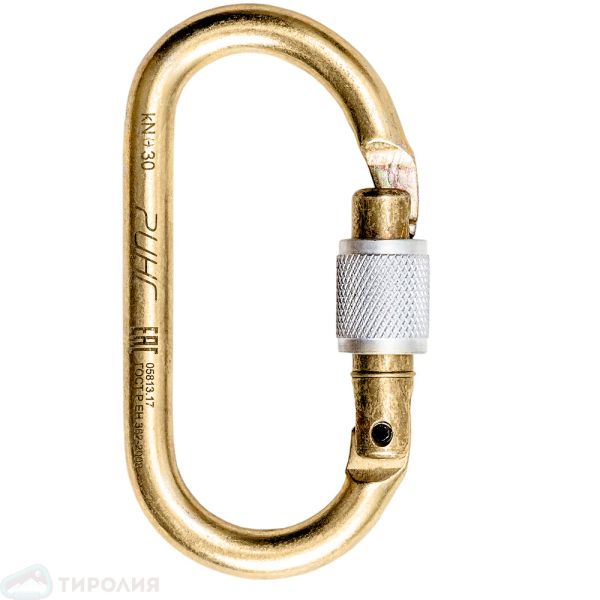  Карабины Ринг сталь овал (keylock) 3000 (10шт) в Калуге  