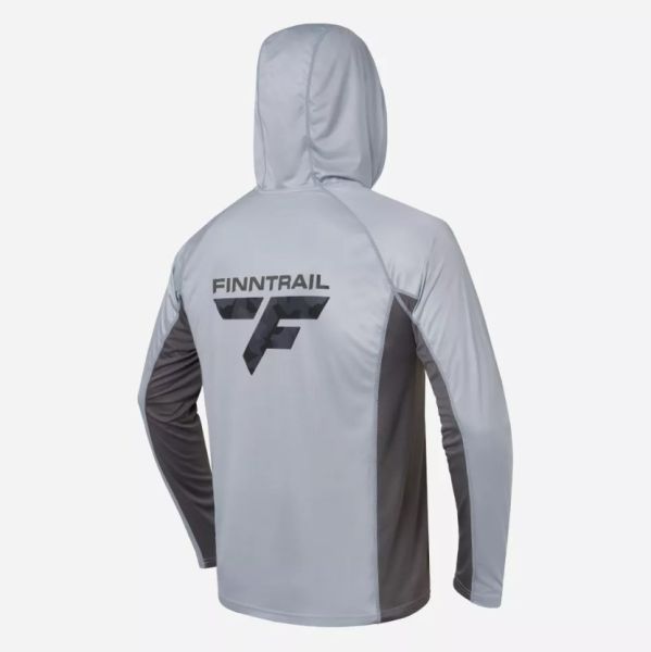 Лонгслив Finntrail мужской Wave Big Logo 6614 Grey в Калуге