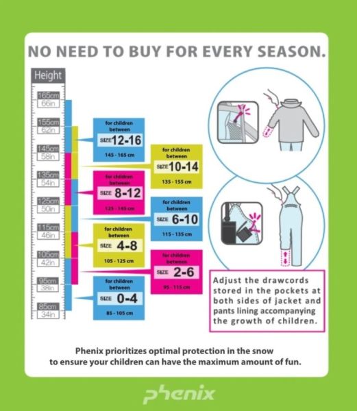 Костюм горнолыжный Phenix Playing in Snow Junior Two-piece RD в Калуге