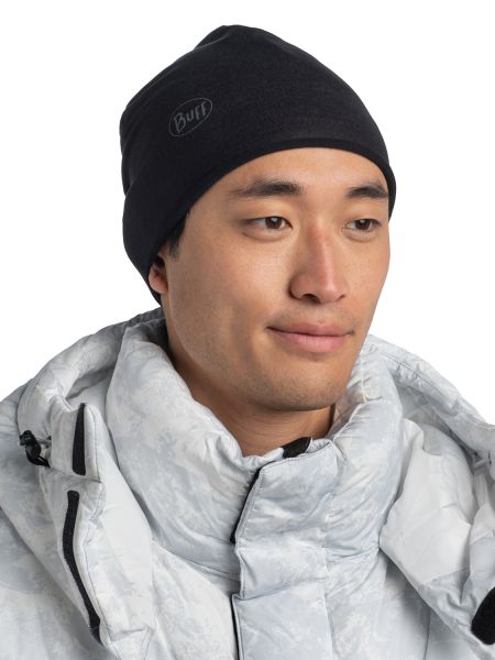 Шапка Buff Polar&Ecostretch Solid Black в Калуге