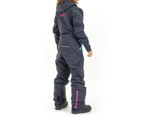 Комбинезон сноубордический Dragonfly Premium Woman Black-Pink 2023 в Калуге