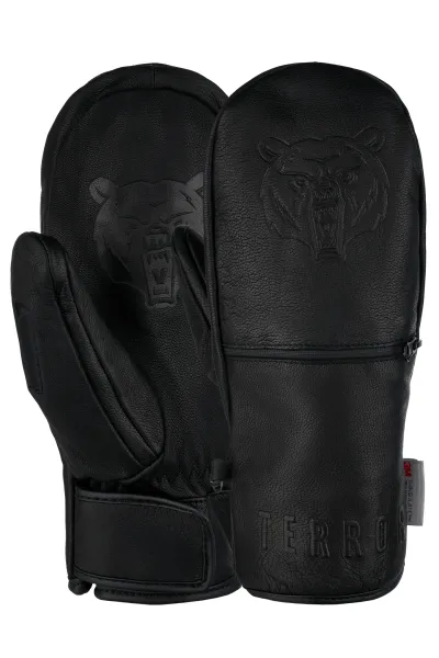Варежки Terror-Leather Mitten Black в Калуге