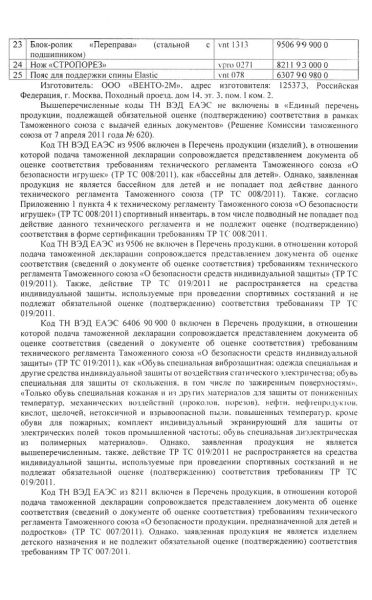  Страховочное устройство Венто "Колибри" синий в Калуге  