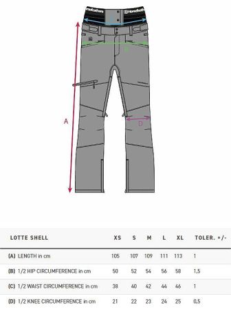 Штаны сноубордические Lotte Pants black HORSEFEATHERS в Калуге