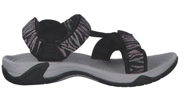 Купить сандалии cmp hamal wmn hiking nero-pale rose черный в Калуге