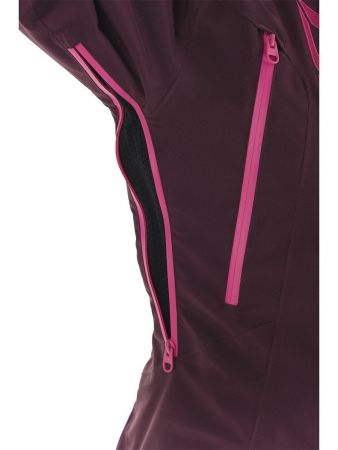 Комбинезон сноубордический Dragonfly Premium Woman Purple&Brown в Калуге