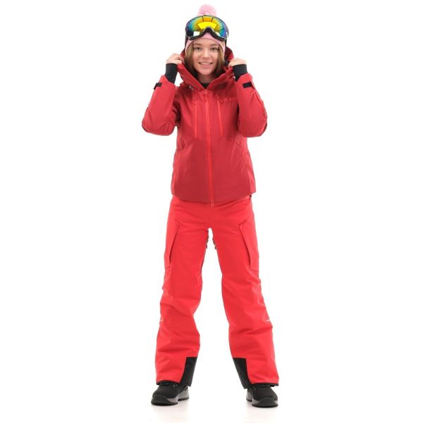 Брюки горнолыжные Dragonfly Gravity Premium Woman Red Fluo в Калуге