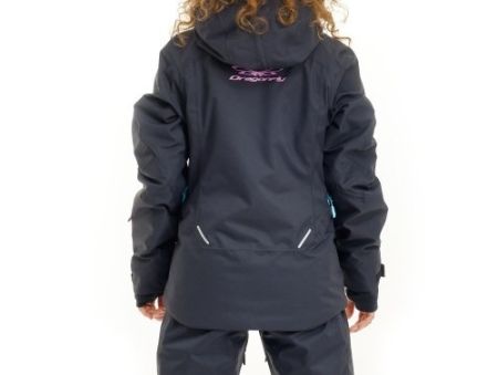 Куртка горнолыжная Dragonfly утепленная Gravity Premium Woman Black-Pink в Калуге