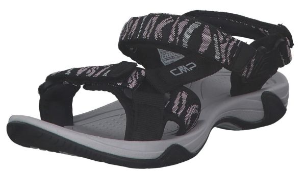 Купить сандалии cmp hamal wmn hiking nero-pale rose черный в Калуге