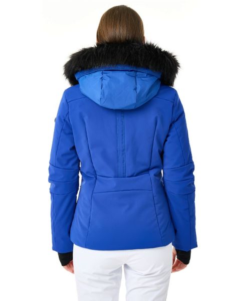 Куртка горнолыжная Poivre Blanc с иск.мехом W24-0802-WO/A синий в Калуге
