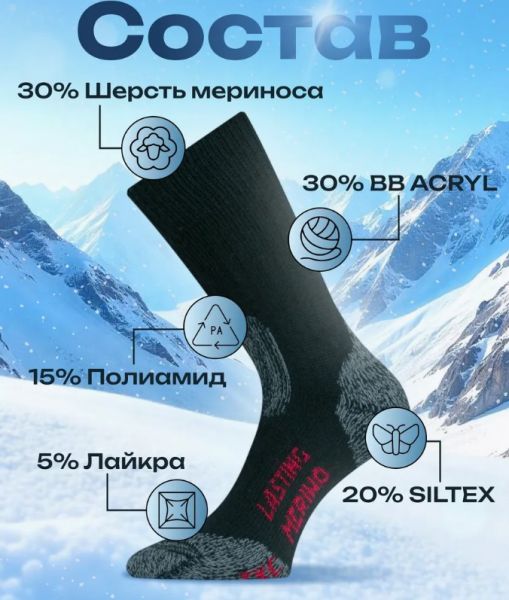 Купить Носки Lasting TXC 900 в Калуге