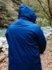 Плащ-дождевик Следопыт плотный PVC 76х130см на кнопках с капюшоном синий