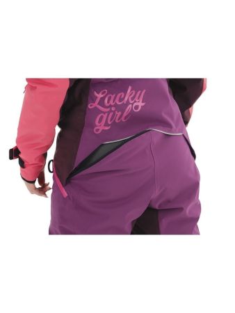 Комбинезон сноубордический Dragonfly Premium Woman Purple&Brown в Калуге
