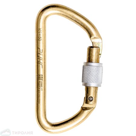  Карабины Ринг сталь трапеция (keylock) 5000 (10шт) в Калуге  