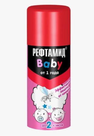 Репеллент Рефтамид Baby детский 100 мл