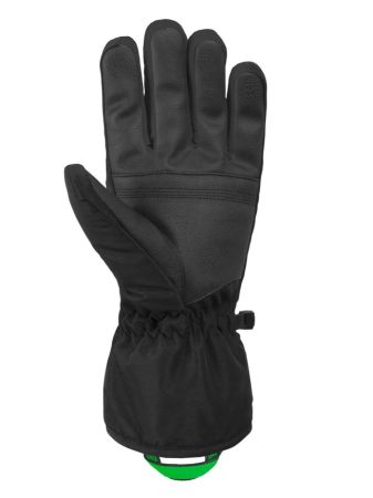 Перчатки Reusch Snow King Black/Neon Green в Калуге