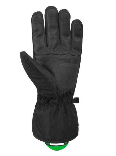 Перчатки Reusch Snow King Black/Neon Green в Калуге