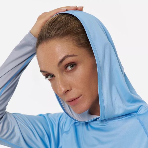 Лонгслив Finntrail женский Venus Hood W 6621 LightBlue в Калуге