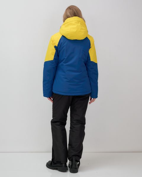 Костюм горнолыжный 02815J желтый  в Калуге